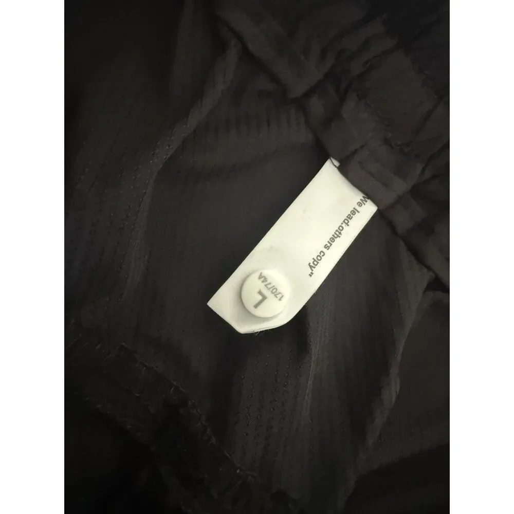 GONGGAR SLATELINE L NWOT water-repell ripstop hiking shorts black purple
